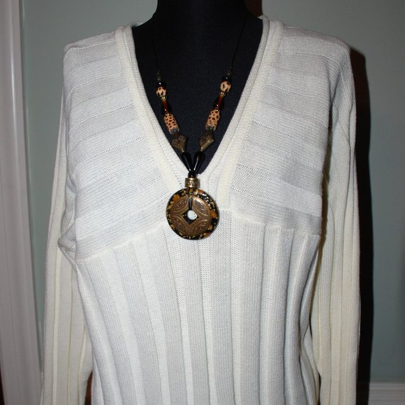 NWOT Cotton Sweater - Picture 1 of 2